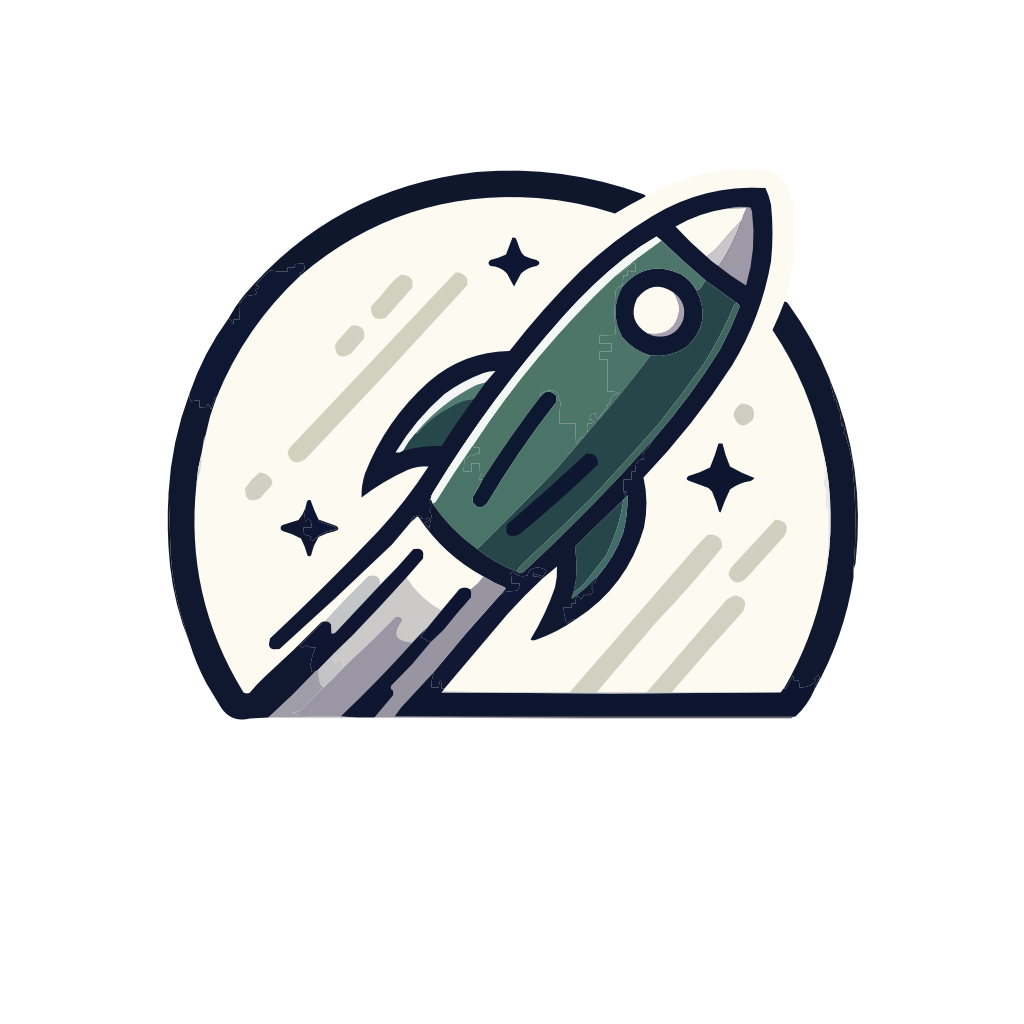 InstantRocket Logo - Rocket Ship